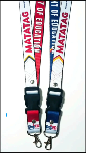 DEPED Lanyard Version 2 Sublimated ID lanyard | Id lace | ID lace for teachers school id lace