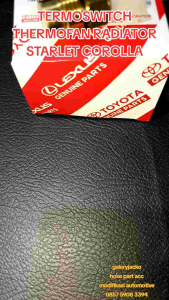 TERMOSWITCH THERMOSWITCH THERMO VAN KIPAS RADIATOR PLUS SOKET STARLET GREAT COROLLA 1.3 TWINCAM 1.3