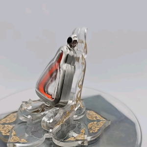 M#161 ตลับพระ/กรอบพระสเตนเลสเรียบ ใช้สำหรับเหรียญเข้ารูป เช่น เหรียญจอบเล็ก ลพ.เงิน เป็นต้น ขนาดกรอบภายใน 1.85*2.70 ซม. **ขนาดที่ใส่สวย 1.45*2.35 ซม**