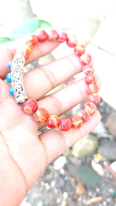 Gelang Batu Read Koral Marjan Asli Natural