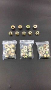 น็อตหัวเกียร์ แบบยางขาวเกลียวซ้าย เบอร์ 19 สำหรับเครื่องตัดหญ้าสะพายบ่า NB411 RBC411 GX35 ทุกรุ่น ทุกยี่ห้อ