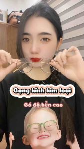 Kính tròn mắt nhỏ bề ngang dành cho mặt vừa và bé 21111A