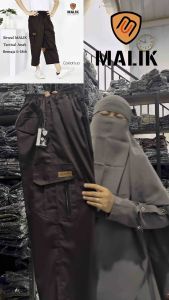 Sirwal MALIK Celana Panjang Anak Sirwal Tactical MALIK Celana Sirwal Anak Laki laki Usia 6 7 8 9 10 11 12 13 14 tahun