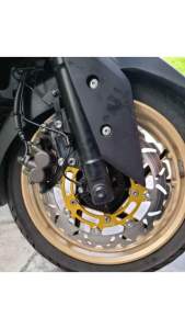 DISC PLATE XMAX FRONT CNC FLOATING 300MM FOR P4 CALIPER