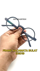 Kacamata Bulat Jon Lennon Free Lensa Minus Anti Radiasi