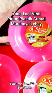 Piring Plastik Warna Merk KH: Pilihan Piring Murah Plastik