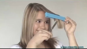 Salon Fringe Trim Cutting Clipper Trimmer Tool Hair Haircut DIY Tool