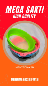 (ISI 1 PCS) SARINGAN SANTAN BULAT 22 CM