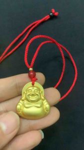 Dây chuyền phật di lạc bình an