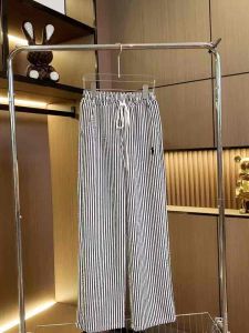 พร้อมส่ง กางเกงขายาวสไตล์POLO ปักโลโก้ ผ้านิ่ม ใส่สบาย ฟรีไซส์ ล็อตใหม่ มีกระเป๋า2ข้าง กางเกงแฟชั่น กางเกงลายทาง ใส่แมทช์ได้ทุกลุค