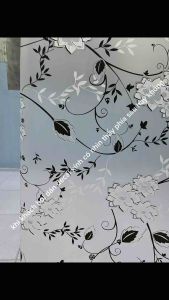 cuộn 5mét decal dán kính mờ khổ 60cm hạn chế ánh sáng hạn chế nhìn trộm thích hợp dán cửa sổ cửa chính cơ quan phòng họp nhiều mẫu