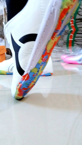 Sepatu Futsal Jogosala Putih Berkualitas Kuat Ringan Nyaman Dipakai Anti Slip Sol Full jahit