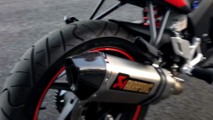 Knalpot Racing Akrapovic Gsx Cb 150r New Cbr Facelift Mx King Satria Fu Verza Vixion Sonic Byson Dll
