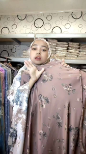 MUKENA TRAVELING SILK ARMANIA 2in1 dewasa renda