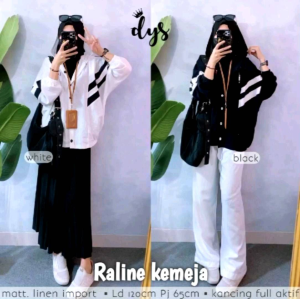 RALINA BLOUSE WANITA / KEMEJA WANITA KEKINIAN