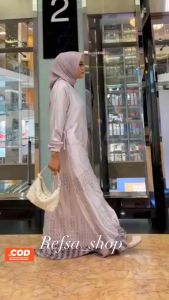 Gamis silk premium