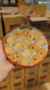 คุกกี้อิมพิเรียล ยกลัง 12ถาด(ทรงแบน) ขนาด200กรัม