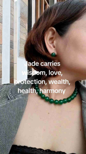 Natural Stone Stud Earrings Silver Material Blessed Cleansed Energized Charm Earring