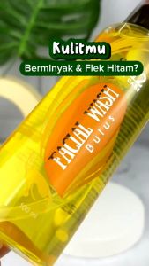 Facial Wash Bulus SR12 Sabun Herbal Bulus Cair BPOM Membantu Membersihkan Kulit Wajah dari Minyak Berjerawat Muka Kotoran Berminyak Mencerahkan
