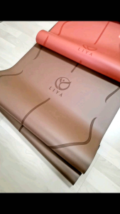 LIYAMAT-Yogamatเสื่อโยคะ หนา หนึบPremium PU+ Natural rubber เนื้อผิวเรียบ