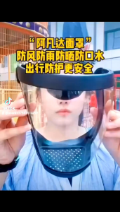 Protective Full Face Shield Active Shield High-quality Face Mask Protection Reusable Anti-Fog