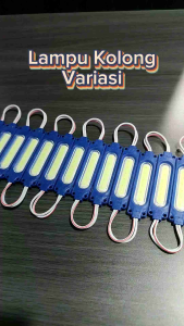 LAMPU KOLONG LED MODUL STRIP 6 MATA COB DC 12V / LAMPU VARIASI KOLONG MOTOR MOBIL WATERPROOF LAMPU TEMPEL VARIASI PER PCS