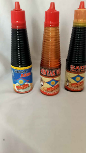 Paket hemat 3pcs Minyak wijen Saos rajarasa Kecap asin pelengkap masakan bumbu penyedap halal lebih murah