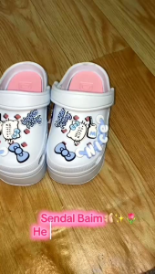 Sandal Baim Hello Kitty Nice Sendal anak Cewek Anak Perempuan Trendy Sendal Anak Cewe Terbaru Tinggi 6cm