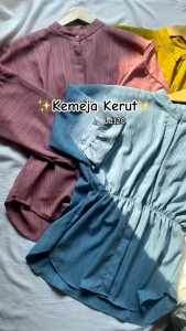 Alya shirt kemeja wanita blouse wanita Korean style