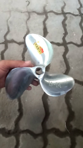 Baling Perahu Sampan Daun 3 Nomer 13-14 AS ¾ Bahan Aluminium Tebal