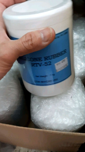 SILICONE RUBBER RTV 52 / SILICONE RESIN (1KG( / MOULDING RESIN / BISA COD