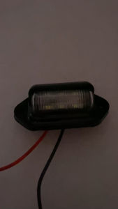 Lampu Led Plat Nomor Universal Motor Mobil Truk Bis 12-24 Volt Nyala Putih