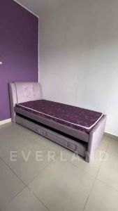 Everlands Single Kids Children Pull Out Bed Double Decker Trundle Bed Bunk Bed Katil Pull Out Katil Trundle