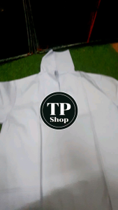 เสื้อปกทหารเรือ 1 ตัว ตราฟินเตอร์ ใช้แต่กายนักเรียนป.4 ถึง ม.3 เนื้อผ้าโพรีเอเตอร์ ซักทำความสะอาดง่าย