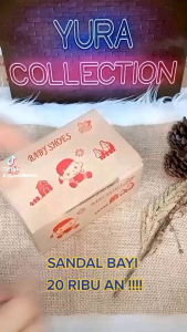 Sandal Bayi Motif JNKR & Berkualitas untuk Usia 0-12 Bulan