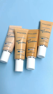 Wardah Lightening Liquid Foundation 6 ml | Wardah Foundation Mencerahkan Meratakan Warna Kulit SPF30