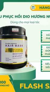 Kem Xả Ủ Tóc Dio hương nước hoa hũ 1000ml siêu mềm mượt