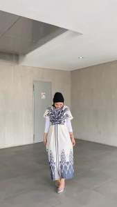 TENUN AHMAD Dianna Maxi Dress Wanita Terbaru