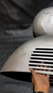 Tepong Kempol Balon Vespa Original: Detail Tidak Ada Sambungan