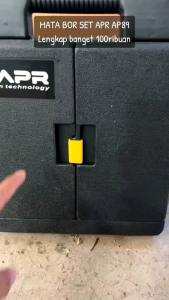 Apr raja mata bor type ap89 fullset mata bor kayu besi beton kipas hole saw sekrup obeng roofting L bintang dll