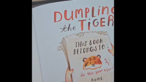 Dumpling the Tiger English Hardcover Simple Stories Quality Childrens Book Gift Wrap Asian Illustrations Owl Readers Club