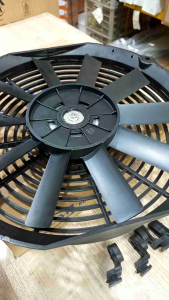 KIPAS EXTRA FAN AC RADIATOR MOBIL 12V UNIVERSAL 10" DAN 12 INCHI BAHAN PLASTIK