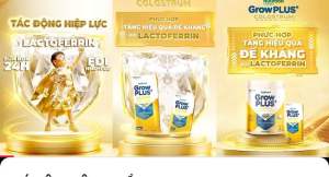 Thùng 24 hộp Sữa Bột Pha Sẵn Nutifood GrowPLUS+ Colostrum Lactoferrin 180ml