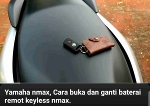 Baterai Remote Kunci Yamaha NMAXXMAXLEXIAEROXFREEGO Original