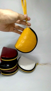 Dompet Koin Kerang Mini wanita  Croco Terbaru Souvenir Cinderamata