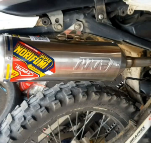 Knalpot racing Norifumi Rocket4 DTRACKER CRF KLX WR155