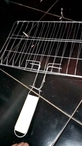 Panggangan Ikan Jumbo Jepit Alat Pemanggang Serbaguna Size 45cm x 30cm