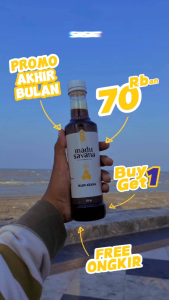 Madu Murni Asli Original Beli 1 Gratis 1 Akasia