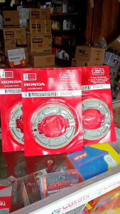 [3 pcs] Kampas Rem Belakang Tromol Beat Vario Scoopy KZL