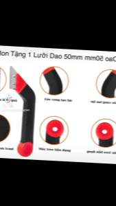 Dao Cạo Ron Gạch Tặng 1 Lưỡi Dao 50mm